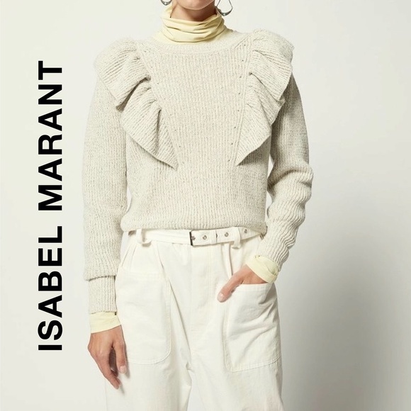 Isabel Marant NWT BLAKELY Jumper Knit Sweater FR40 - Picture 2 of 10